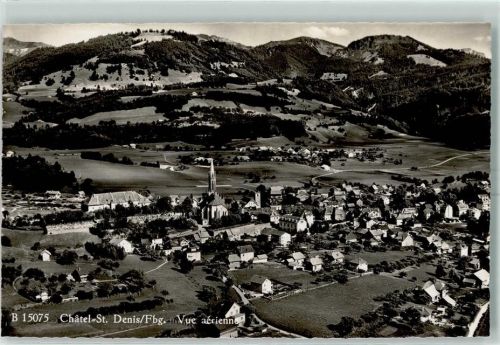 1618 Châtel-St-Denis - Fliegeraufnahme