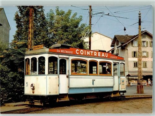 6020 Emmenbrücke 1899 - Verkehrsbetriebe der Stadt Luzern Triebwagen Be 2/2 5