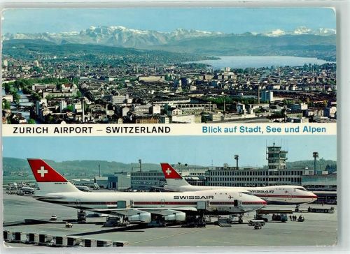 8302 Kloten - Flughafen Swissair Maschinen