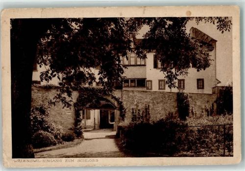 8820 Wädenswil Gebrauchsspuren Schloss Eingang