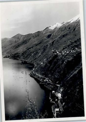 6612 Ascona Moscia - Straße nach Ronco, Brissago