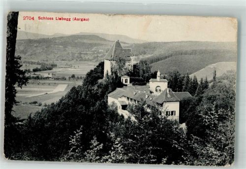 5722 Gränichen 1909 Gebrauchsspuren Schloss Liebegg