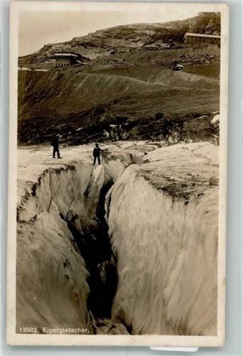 3823 Eigergletscher Foto AK Eigergletscher