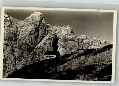 Kröntenhütte 1926 Foto AK Hüttenstempel