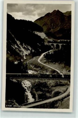 Albulabahn Gebrauchsspuren