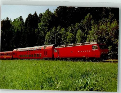 Pendelzug der SZU Sihltal-Zürich-Uetliberg-Bahn Umrichterlok