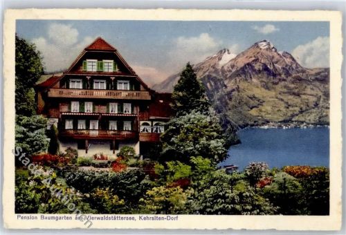 6365 Kehrsiten - Pension Baumgarten, Vierwaldstätter See