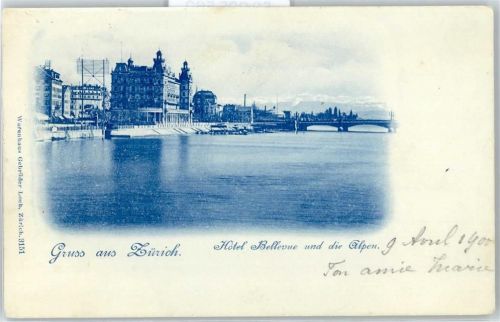 8000 Zürich - Hotel Bellevue