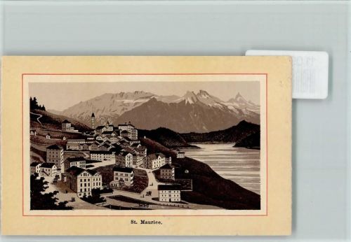 1890 St-Maurice - Keine AK