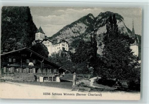 3752 Wimmis - Schloss Wimmis Brunnen