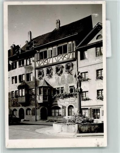 8260 Stein am Rhein FOTO KEINE AK Marktbrunnen