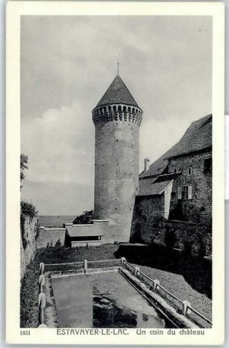1470 Estavayer-le-Lac - Un coin du chateau