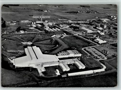 1217 Meyrin Mategnin - Fliegeraufnahme Centre Européen de Recherche Nucléaire