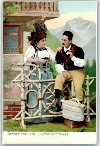 3000 Bern Berne - Trachtenpaar