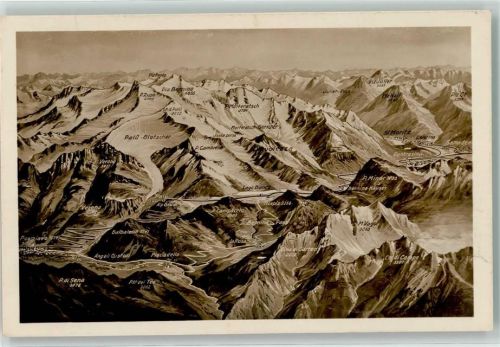 7505 Celerina/Schlarigna - Berninabahn Vogelschau