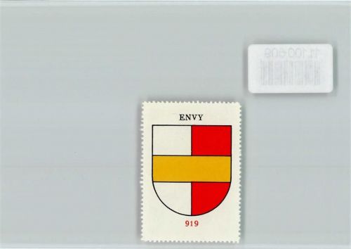 1323 Romainmôtier-Envy - Vignette Wappen Kaffee Hag ca 1920-1940 Envy