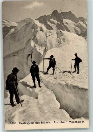 6083 Hasliberg Hohfluh Gebrauchsspuren Bergsteiger Mönsjoch