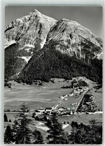 7522 La Punt-Chamues-ch Foto AK Piz Mezaun