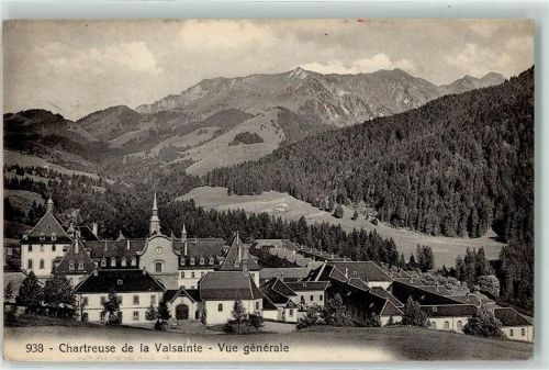 1654 La Valsainte Cerniat FR - Chartreuse de la Valsainte
