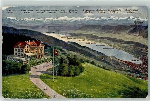 Zürichberg Gebrauchsspuren Zürcher Frauenverein für alkoholfreie Wirtschaften Kurhaus