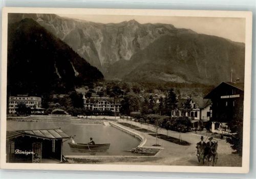 3806 Bönigen b. Interlaken - Kutsche Ruderer