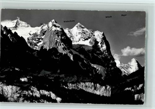 6083 Hasliberg Hohfluh - Wetterhorngruppe