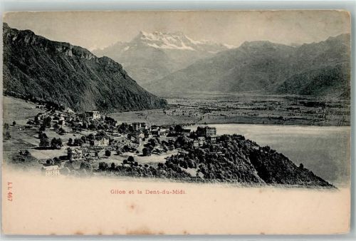 1823 Glion Gebrauchsspuren Dent du Midi