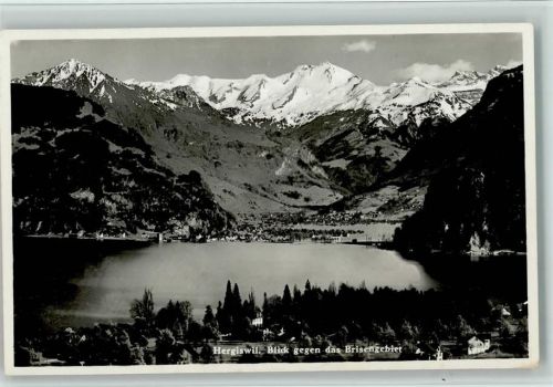 6052 Hergiswil NW - Blick gegen den Bristenstock