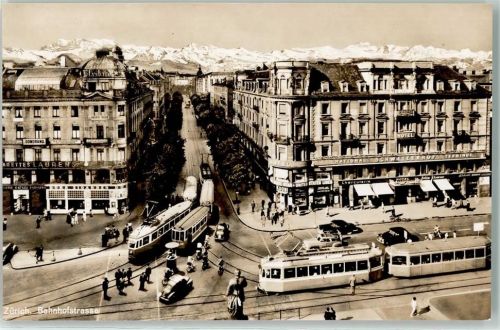8000 Zürich - Straßenbahn Bahnhofstrasse