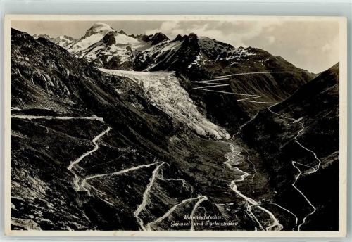 Rhonegletscher - Grimsel und Furkastrasse