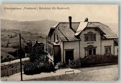 9038 Rehetobel 1920 - Erholungshaus Friedheim