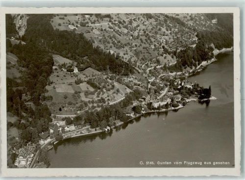 3654 Gunten - Fliegeraufnahme