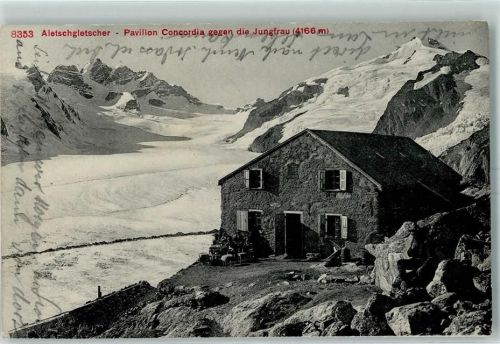 Konkordiahütten 1909 - Aletschgletscher