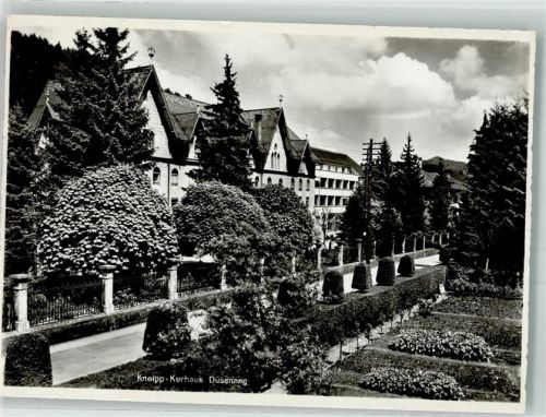 8374 Dussnang 1957 Foto AK Hotel Kneipp-Kurhaus