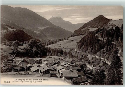 1863 Le Sépey Ormont-Dessous - Dent du Midi