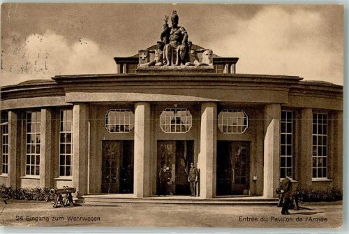 3000 Bern Berne - Landesausstellung 1914 Nr. 24 Eingang Wehrwesen