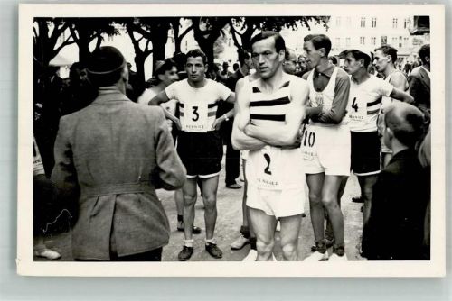 1630 Bulle Foto AK Sportfest Ort lt. Fotograf