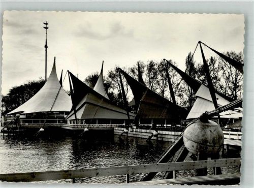 1000 Lausanne Losanna 1 Sonderstempel Ausstellung 1964 Secteur du Port