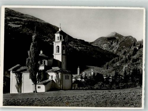 7742 Poschiavo Gebrauchsspuren Kirche Sta, Maria