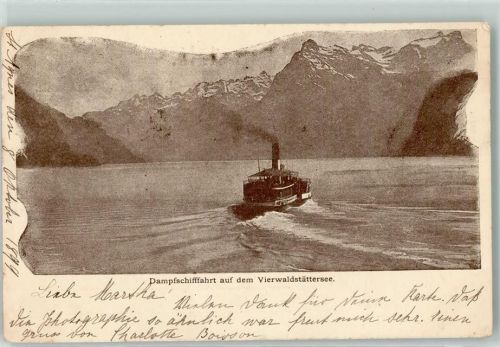 6440 Vierwaldstättersee 1909 - Damfschiff