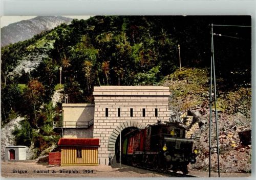 3900 Brig - Eisenbahn Simplon Tunnel