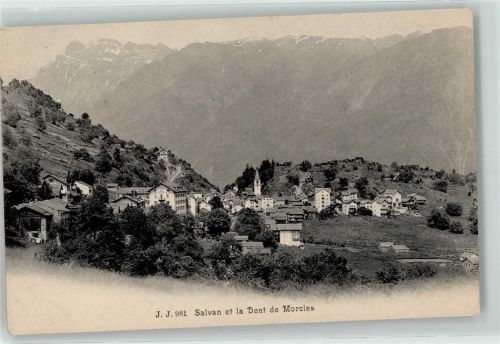 1922 Salvan - Dent de Morcles