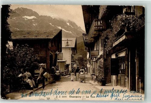 1874 Champéry 1911 - Kinderwagen