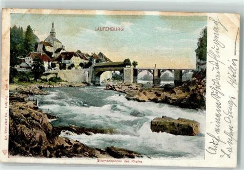 5080 Laufenburg 1909 - Stromschnelle
