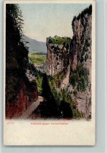 7430 Thusis - Viamala gegen Hohenrhätien