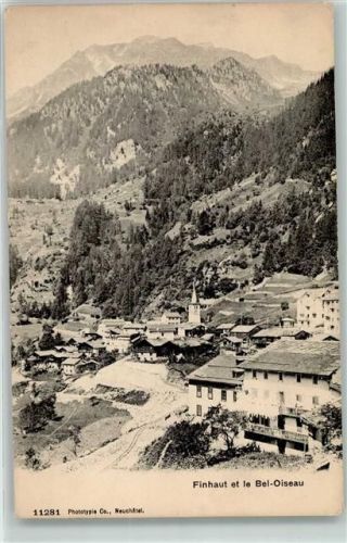 1925 Finhaut - Bel Oiseau