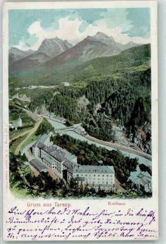 7553 Tarasp 1908 - Kurhaus