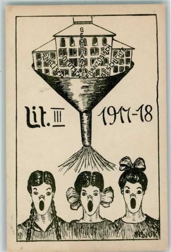 8428 Teufen ZH - Matura Lit. III sign. Ort lt. Stempel