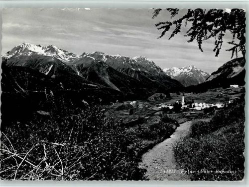 7551 Ftan - Blick nach Fetan