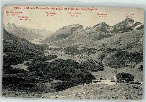 Muottas Muraigl 1910 - Ober Engadin